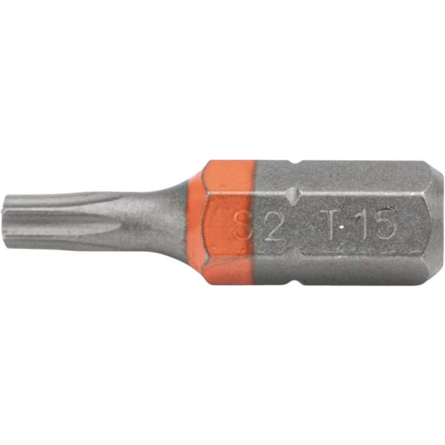 Torx T15 Bit 1/4 Zoll 25 Mm S2 10 Stück.