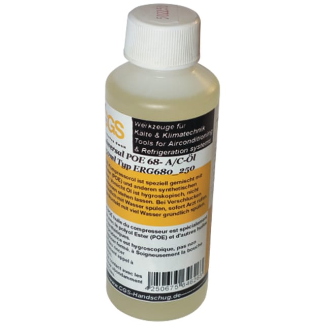 Kompressoröl Poe Iso68 250ml Erg680250