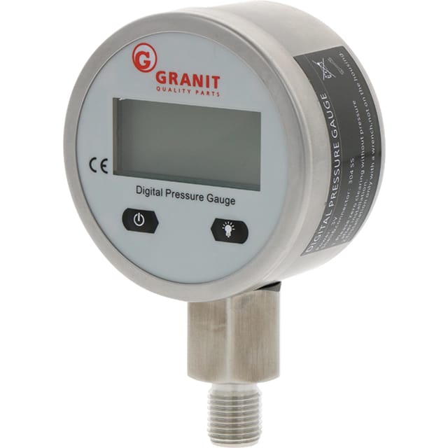 Digitales Manometer 0-250 Bar G 1/4 Ip 65 Granite 50000