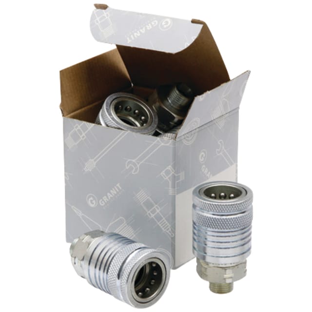 Km 16s (m24x1,5) Dn12-bg3 - 5er-packung Granite