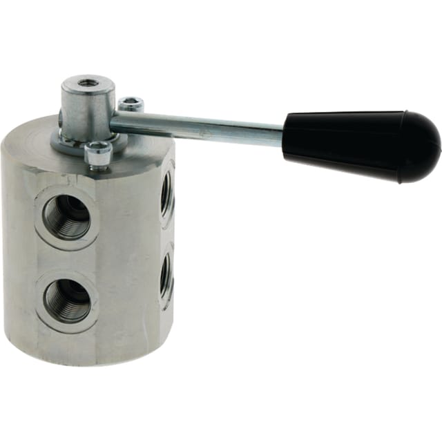 Verteiler-drehventil 6-wege G3/8" 40l