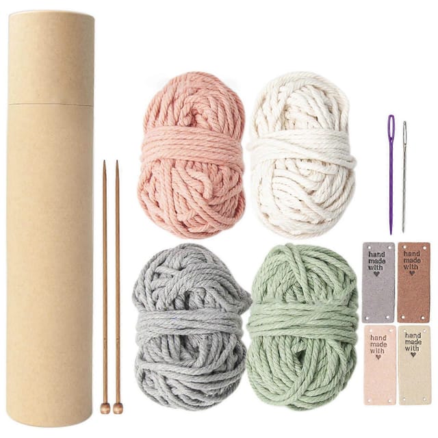 Makramee-untersetzer-sets Zum Selbermachen, Geflochtene Platzsets Aus Baumwollseil Für Erwachsene Und Anfänger, Heimdeko, Tischaccessoires Mit Holznadel