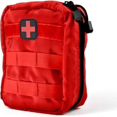 Erste-hilfe-set, Professionelle Versorgung, Leicht Zu Transportieren, Tragbares Bergsteiger-medizinset, Notfallset, Geeignet Für Camping, Wandern, Reisen (1 Stück, Rot)