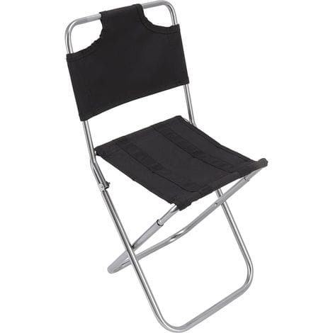 Fei Yu Tragbarer Outdoor-klapphocker Mini Ultraleichter Klapphocker Mit Aufbewahrungstasche Geeignet Für Angeln, Camping, Grillen Im Freien, Reisen (34 X 23,5 X 27 Cm)
