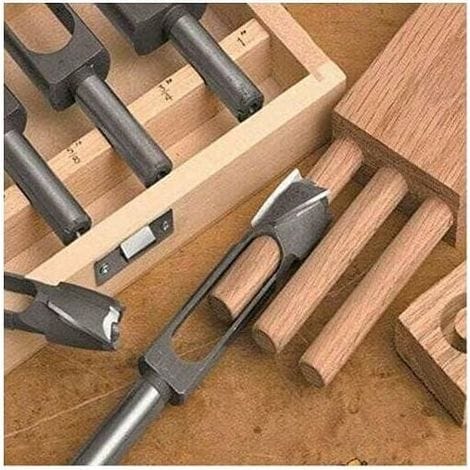 Forehill – 8-mm-holzbohrer – Gehärteter Stahl Für Weich- Und Hartholz – 140 Mm Länge – Optimierter Scherwinkel