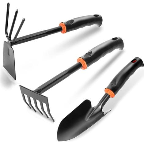 Gartengeräte-set, 3-teilig, Kleine Gartenschaufel, Traditionelles Handgartengeräte-set, Zum Auflockern Des Bodens Und Jäten