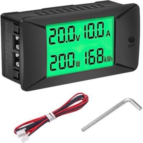 Gleichstrom-elektromessgerät Pzem-025 Voltmeter Amperemeter Wattmeter Batterietester 300v 300a Präzise Digitale Anzeige