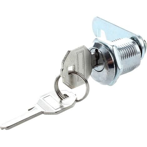 Grid Cool – 20 Mm Briefkastenschloss Aus Aluminiumlegierung Mit Nockenmechanismus – Mit 2 Schlüsseln – Robust – Sicher Für Beengte Räume