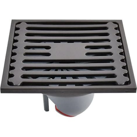 Klicken Sie Auf Den Quadratischen Boden Aus Rostfreiem Stahl Für Die Aufbewahrung Des Beutels Und Auf Den Geruchshemmenden Siphon Mit Herausnehmbarem Filter – 10 X 10 Cm