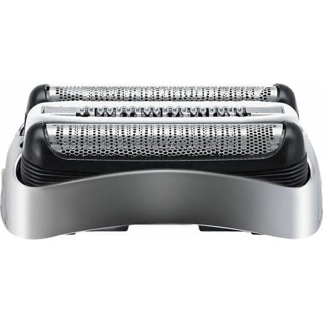 Lablanc – Ersatzkopf Mit Lamellen Und Klinge Für Braun Serie 3 300s, 301s, 310s, 320s, 330s, 340s, 360s, 380s Und 3000s, Farbe Plateado
