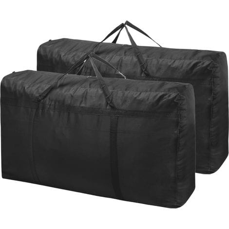 Linghhang – Set Mit 2 Extra Großen Aufbewahrungstaschen (180 L) – Wasserdichtes Oxford-gewebe – 98 X 28 X 58 Cm – Verstärkte Griffe Für Einfaches Tragen