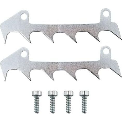 Set Mit 2 Anschlagkrallen Für Stihl Ms170, Ms180, Ms210 Und Ms250 Kettensägen – Zubehör Für Präzises Schneiden – Inkl. 4 Befestigungsschrauben