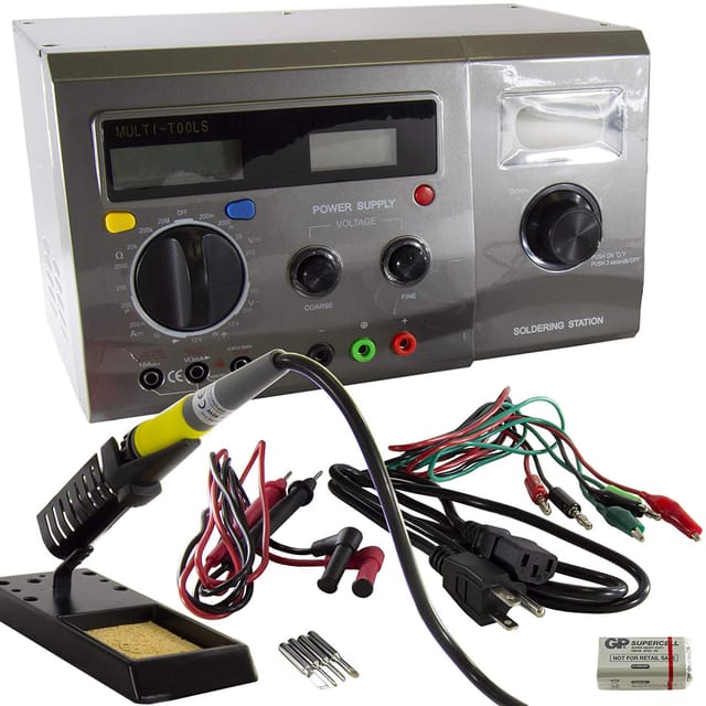 Stromversorgung + Multimeter + Lcd-lötkolben Zd-8901