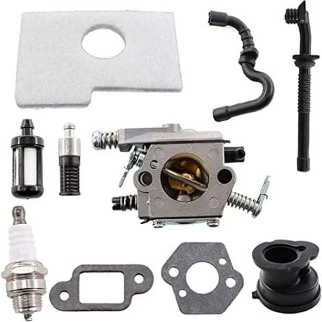 [french Days] Vergaser Mit Dichtung, Luftfilter, Kraftstofffilter Und Kraftstoffleitung Für Stihl 017 018 Ms170 Ms180 Kettensägen Ersatzteile 1130 120 0608