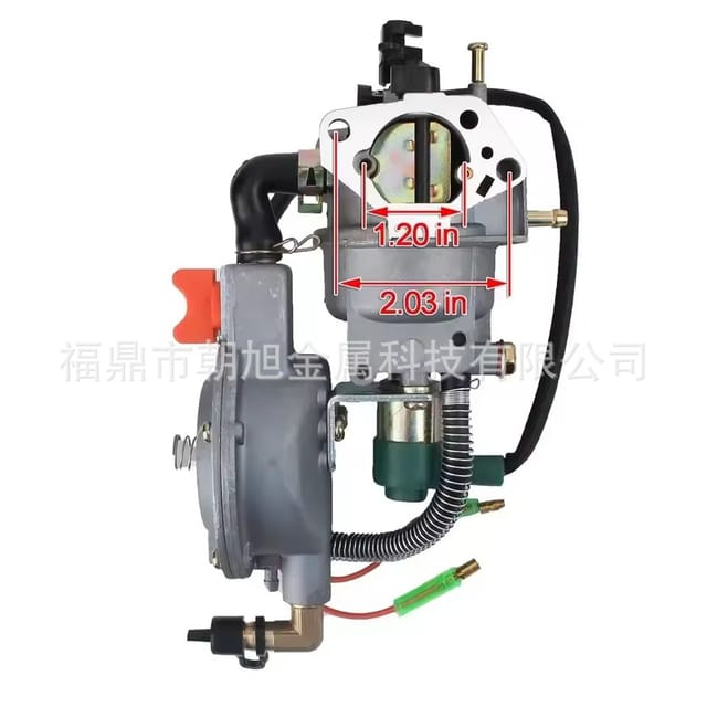 Dual-fuel-vergaser 188f 190f Gx390 Gx420 Lpg Ng 5kw-8kw