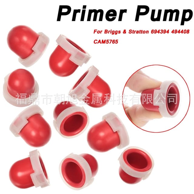 Vergaser Kompatibel Mit Briggs & Stratton 694394 494408 Cam5765 Pumpball Kraftstoffbecher 120-178
