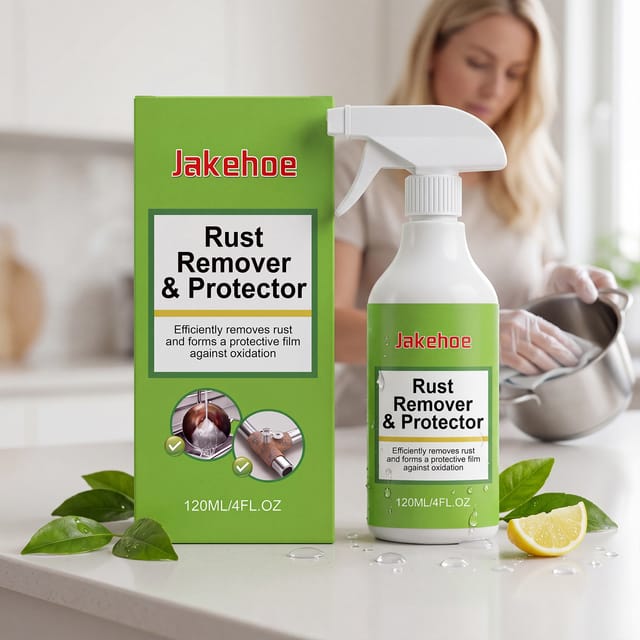 2-in-1 Rostentferner-spray – Reinigt Rostflecken Auf K üchenutensilien, Edelstahlrohren Und Oberflächen, Ohne Den Lack Zu Beschädigen. 120 Ml