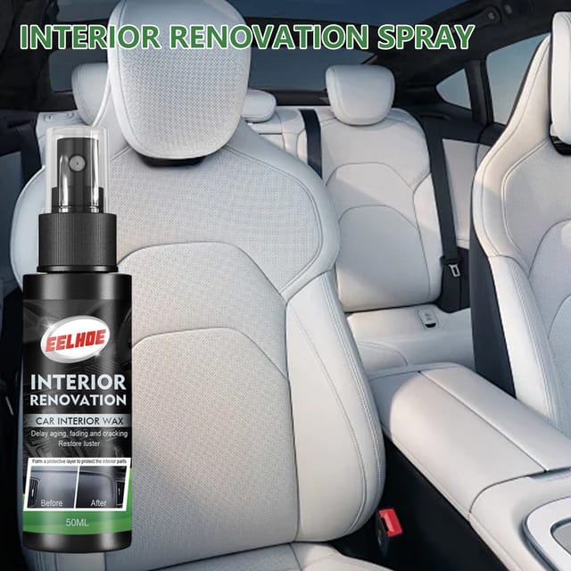 Autoinnenraum-reparaturspray, Autoinnenraum-restaurierungsspray, Lederreinigungsspray Für Den Innenraum – 50 Ml