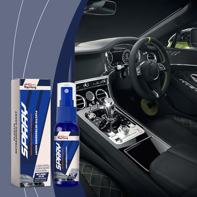 Autopflegeprodukt Für Kunststoffteile: Reinigung, Aufbereitung, Fleckenentfernung, Schutz Von Innenausstattung, Armaturenbrettpolitur Und Gummipflege – 30 Ml