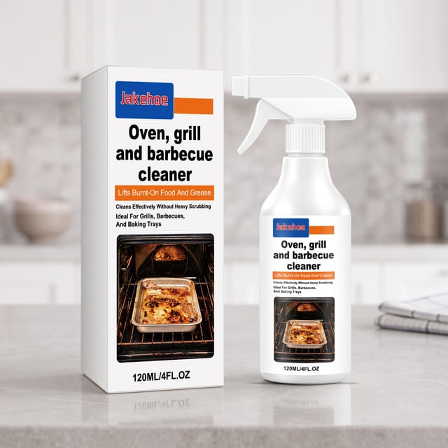 Backofen- Und Grillreiniger, 120 Ml – Spezialreiniger Für Haushaltsbacköfen Und Grills, Entfernt Fett Und Flecken