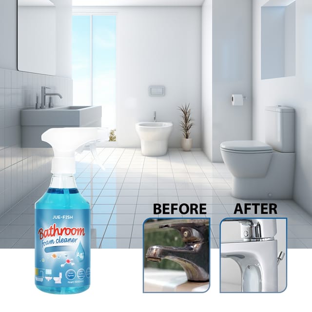 Badreiniger (toilette Und Armaturen), Entfernt Flecken Und Schmutz, Reinigt Und Hinterlässt Einen Angenehmen Duft – 100 Ml