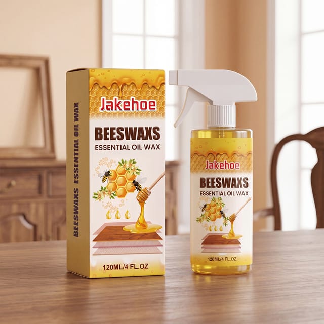 Bienenwachsspray Zum Polieren Von Holz – Praktisches Polierspray Für Die Pflege, Restaurierung Und Den Glanz Von Holzmöbeln – 120 Ml