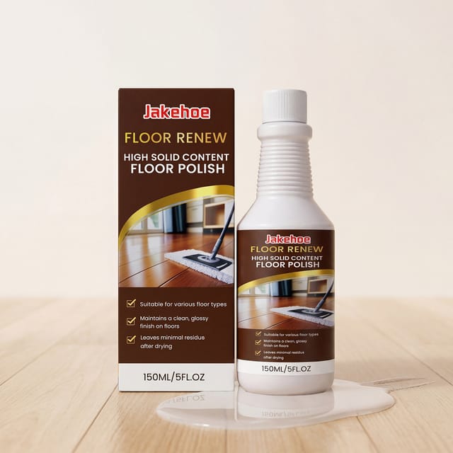 Bodenpolierprodukt, Praktisch Für Den Täglichen Gebrauch Im Haushalt, Zur Entfernung Von Schmutz Und Flecken, Zur Auffrischung Und Zum Glänzen Von Böden – 150 Ml