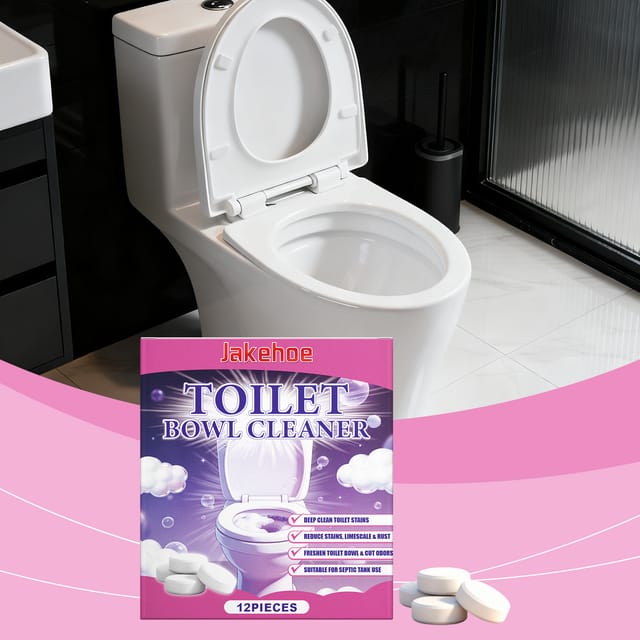 Brausetabletten Für Die Toilette: Für Die Reinigung Und Den Glanz Von Toilettenschüssel Und -sitz, Zur Fleckenentfernung Praktisch Für Den Täglichen Gebrauch – 12 Tabletten