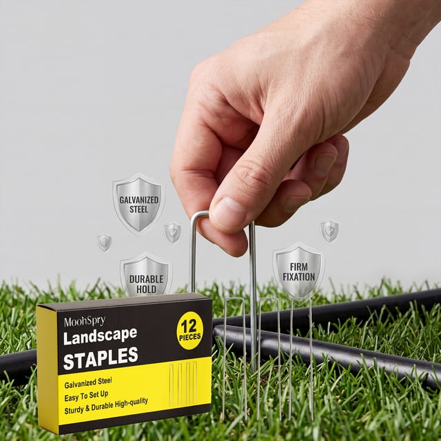 Gartenanker, Vielseitige Verankerungsanker Für Den Außenbereich, Speziell Für Gartenzelte, Zäune Und Aufblasbare Konstruktionen – 12 Stück