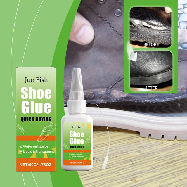 Kleber Für Beschädigte Oder Abgelöste Schuhe, Einfach Anzuwenden, Nicht Klebrig Und Mit Starker Haftung. Multifunktionskleber – 50 G + Pipette 1