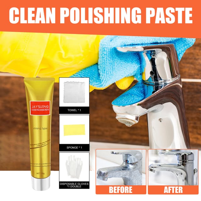 Mehrzweck-metallpolierpaste Für Küche Und Haushalt, Zum Entfernen Von Rost Und Polieren Von Edelstahlkochgeschirr – 10 G