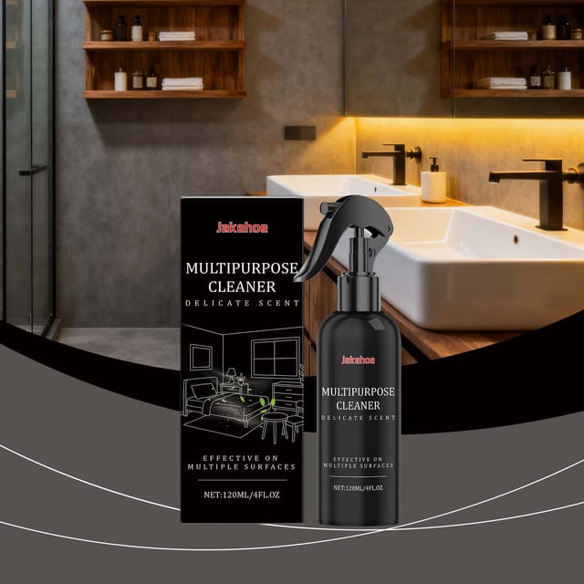 Mehrzweck-reinigungsspray Für Haus Und Bad: Reinigt Fliesen, Entfernt Kalk Und Flecken Und Reinigt Viele Oberflächen. – 120 Ml