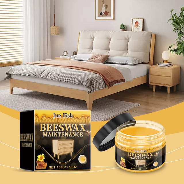 Möbelpolierpaste Aus Bienenwachs – Vielseitige Möbelpolierpaste Für Die Reinigung Und Pflege Im Haushalt – 100 G