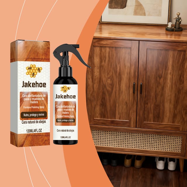 Möbelpoliturspray Für Schnellen Glanz, Ohne Wasserflecken Und Mit Frischem Duft. Ideal Für Den Heimgebrauch, Insbesondere Für Holzböden. – 120 Ml