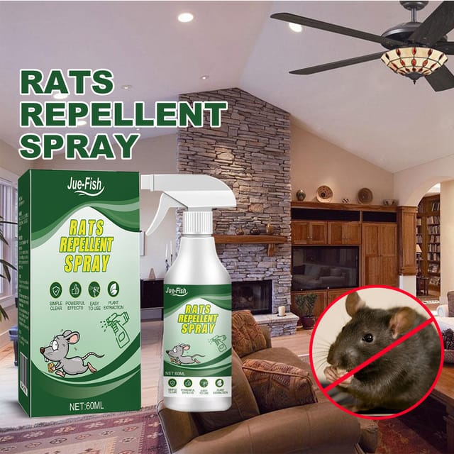 Nagetierabwehrspray Für Den Innenbereich, Für Haus Und Auto, Einschließlich Des Motorraums – 60 Ml