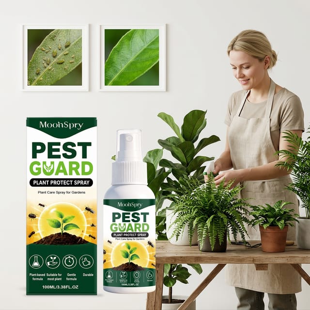 Pflanzenschutzspray Zum Schutz Von Pflanzen Vor Schädlingen, Für Topfpflanzen Im Innen- Und Außenbereich, Blumenbeete Und Gartenarbeit – 100 Ml