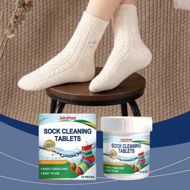 Reinigungstücher Für Socken, Für Eine Sanfte Und Effektive Reinigung, Leicht Auflösend. Für Den Täglichen Gebrauch Geeignet. – 12 Tücher