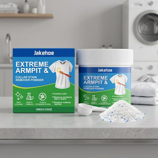 Sanfte Formel, Natürlicher Duft, Täglicher Fleckenentferner Für Die Achseln – 100 G X 1 + 1 Messlöffel
