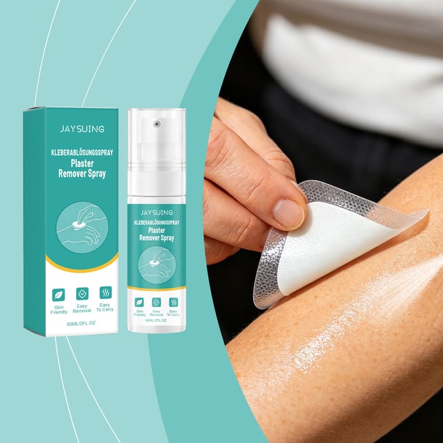 Sanftes, Hautfreundliches Reinigungsspray Zum Entfernen Von Gips, Klebeband Und Aufklebern. Für Den Täglichen Gebrauch Im Freien. 60 Ml Inhalt.