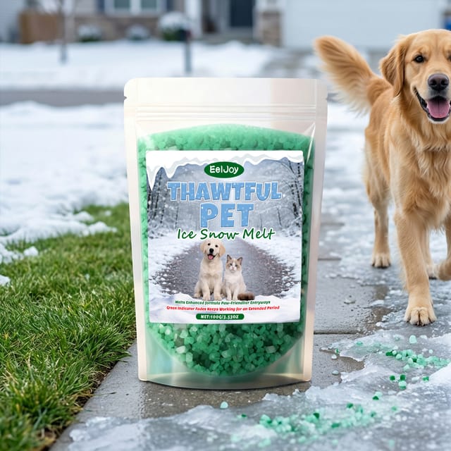 Tierfreundliches Schneeschmelzmittel, Ideal Für Gehwege Und Treppen, Geeignet Für Haustiere Und Die Tägliche Bodenreinigung – 100 G