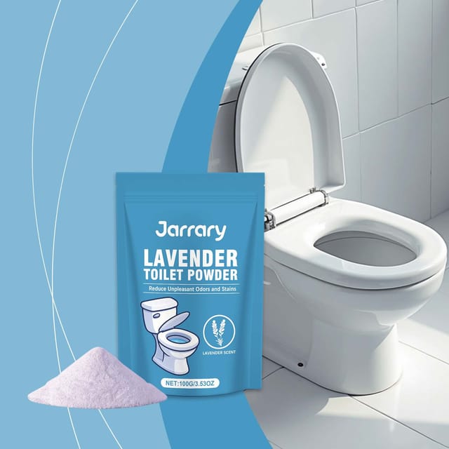 Toilettenreinigungspulver Mit Lavendelduft, Ideal Für Die Tägliche Anwendung, Zur Reinigung Und Desodorierung Der Toilettenschüssel – 100 G