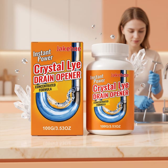Täglicher Abflussreiniger Für Toilette Und Küche, Entfernt Schmutz, Kalk Und Fett Für Ein Sauberes Und Frisches Ergebnis – 100 G