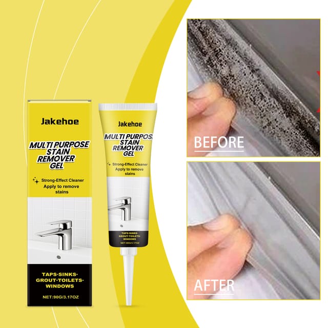 Vielseitiges Fleckenentferner-gel, Ideal Für Den Täglichen Gebrauch Im Haushalt, Zur Reinigung Von Fliesenfugen, Waschbecken Und Fliesen – 90 G