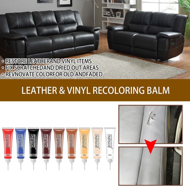 Rote Lederfarbpaste, Ideal Für Ledermäntel, Schuhe Und Autositze Sowie Zur Lederrestaurierung.