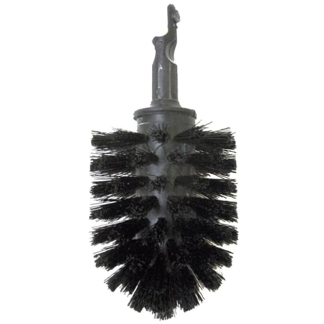 Bravat Ersatz-wc-bürstenkopf Schwarz 6,8 Cm