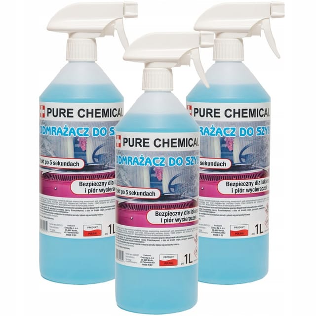 Scheibenenteiser 1l - Pure Chemical - Stark - Umweltfreundlich - Sicher Für Glas