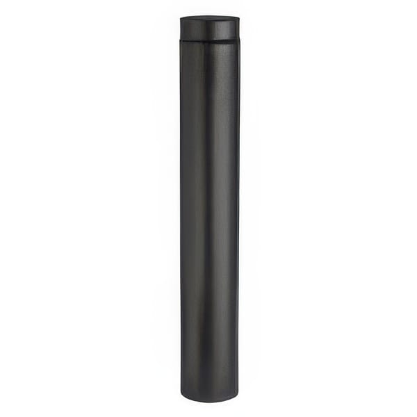 Smalbo Tubo Pesante Per Stufa Col.nero Opaco  Cm. 12x100