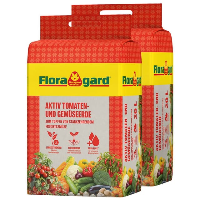 Floragard Aktiv Tomaten- und Gemüseerde, 1 Pack günstig