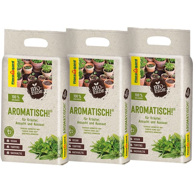 Floragard Bio-Erde Aromatisch Kräutererde, 1 Pack günstig