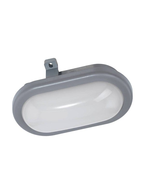 EGLO PESCOLLA OUTDOOR WANDDECKE OVAL 560LM 4000K IP65 GRAUWEISS
